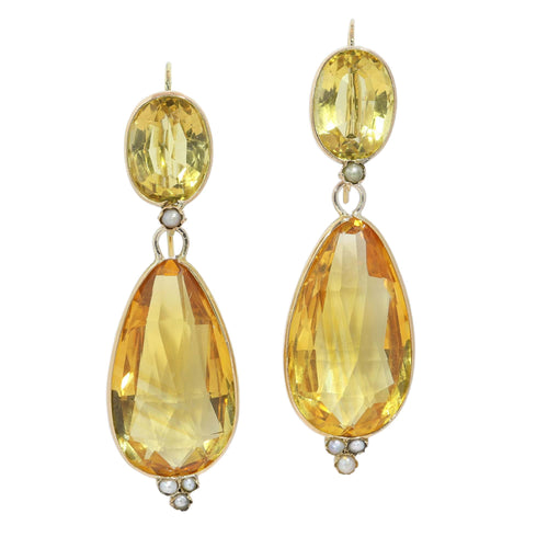 26089-0351.p00_Iberian Gold Long Drop Earrings with Four Large Natural Citrines-en.jpg
