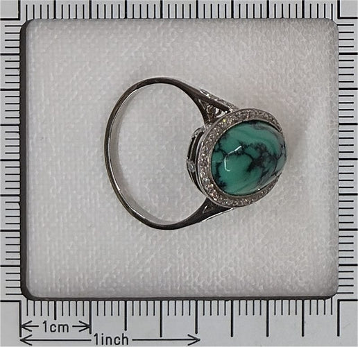 26089-0384.p12_Architectural Platinum Ring with Turquoise and Diamonds  circa 1950-en.jpg