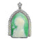26089-0387.p00_Art Deco pendant of Mary in green relief with pearls  circa 1920-en.jpg