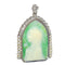 26089-0387.p04_Art Deco pendant of Mary in green relief with pearls  circa 1920-en.jpg
