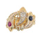 26106-0234.p03_Triple serpent ring in textured gold with ruby  sapphire and diamond  ca  1900-en.jpg