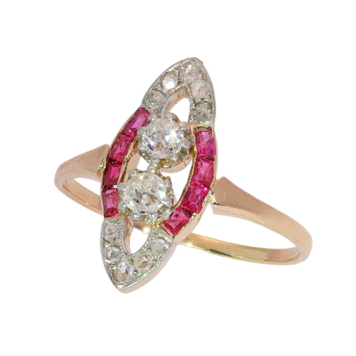 26106-0424.p00_Art Deco Diamond and Ruby Ring in 18K Rose Gold  circa 1930-en.jpg