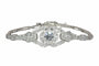 Art déco - Bracelet en platine et diamants, vers 1930 58 Facettes 26117-0106