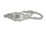 Art déco - Bracelet en platine et diamants, vers 1930 58 Facettes 26117-0106