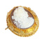 Broche porte-photo camée victorien en or jaune 18K, vers 1870 58 Facettes 26127-0262