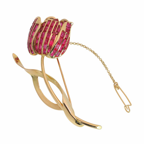 26128-0328.p05_Nature Recast in Gold  A Belgian Ruby Tulip Brooch  circa 1945-en.jpg