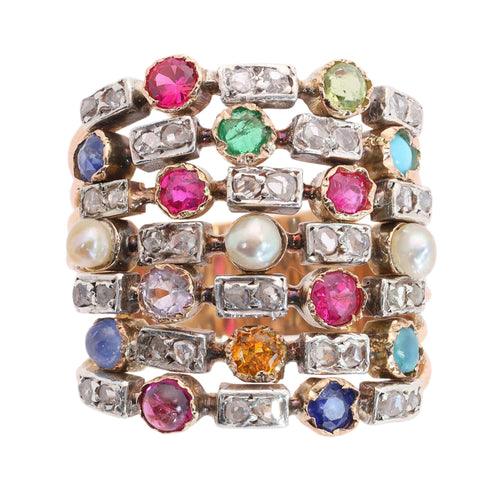 26177-0203.p03_Circa 1880 Seven-Row Harem Ring with Diamonds and Gemstones-en.jpg