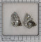 Années 1950 - Boucles d'oreilles clips en platine, or blanc 18K et diamants 58 Facettes 26229-0099
