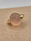 Pomellato Luna - Pendentif en or jaune et quartz rose 58 Facettes CV-110
