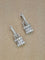 Crivelli Lock - Boucles d'oreilles en or blanc et diamants 58 Facettes CV-111