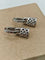 Boucles d'oreilles Crivelli Lock - Boucles d’oreilles en or blanc 18 ct et diamants 58 Facettes CV-111