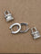 Crivelli Lock - Boucles d'oreilles en or blanc et diamants 58 Facettes CV-111