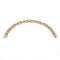 Maurice Labarte Paris - Bracelet articulé en or jaune et diamants 58 Facettes 260217R
