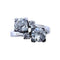 54 Bague toi et moi en or blanc et diamants 58 Facettes 330099174