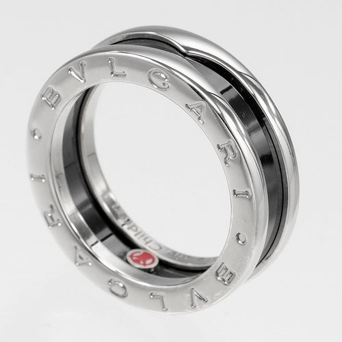 Bvlgari Save the Children One Band Sterling Silver and Ceramic 58 Facettes bm11egfoni