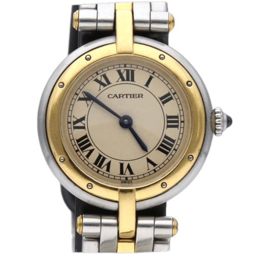 Cartier Panthère - Montre en or jaune et acier