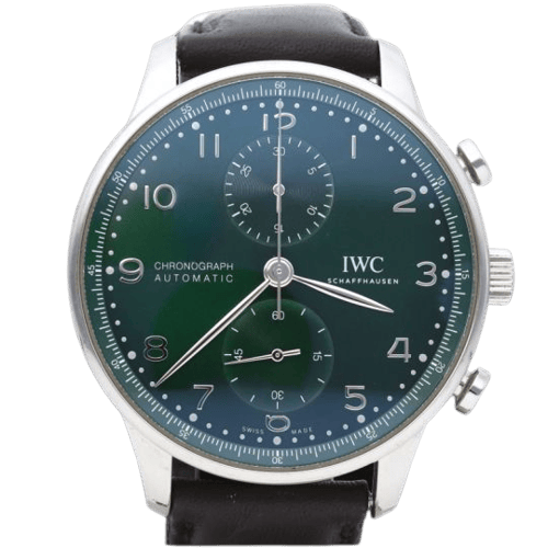 IWC Portugieser - Montre chronographe en acier