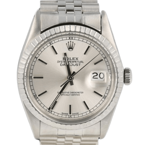 Rolex Datejust 36 - Montre en acier et or blanc