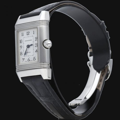 Jaeger-LeCoultre Reverso Duetto - Montre en acier 58 Facettes MT47770