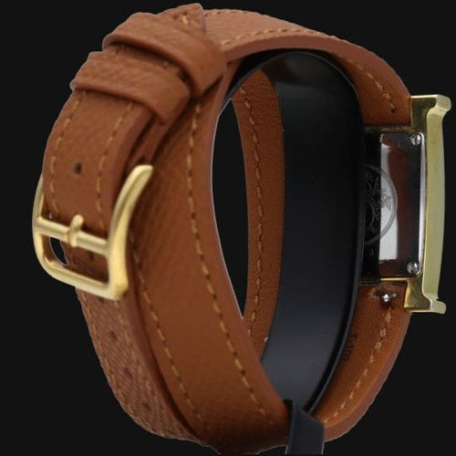 Hermès Heure H - Montre femme plaqué or 58 Facettes MT47108