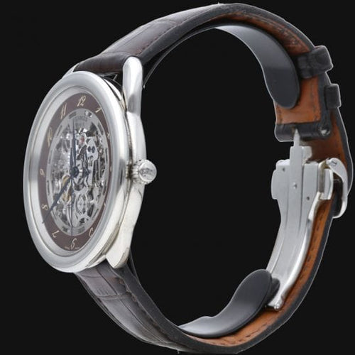 Hermès Arceau Skeleton - Montre automatique en acier 58 Facettes MT47926