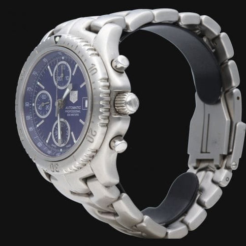 TAG Heuer Link - Montre chronographe en acier 58 Facettes MT47424