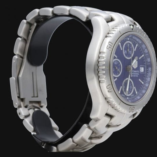 TAG Heuer Link - Montre chronographe en acier 58 Facettes MT47424