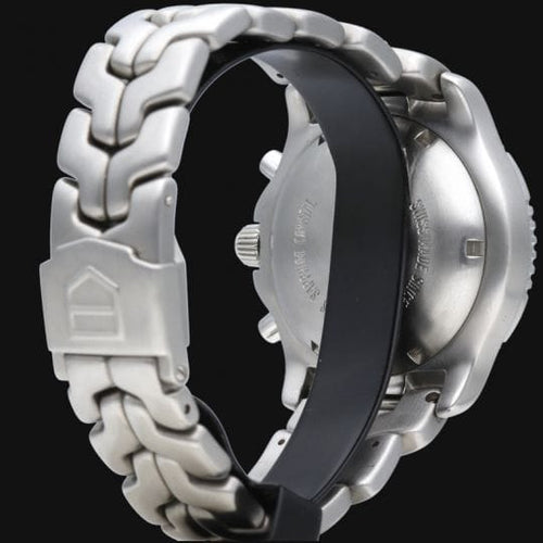 TAG Heuer Link - Montre chronographe en acier 58 Facettes MT47424