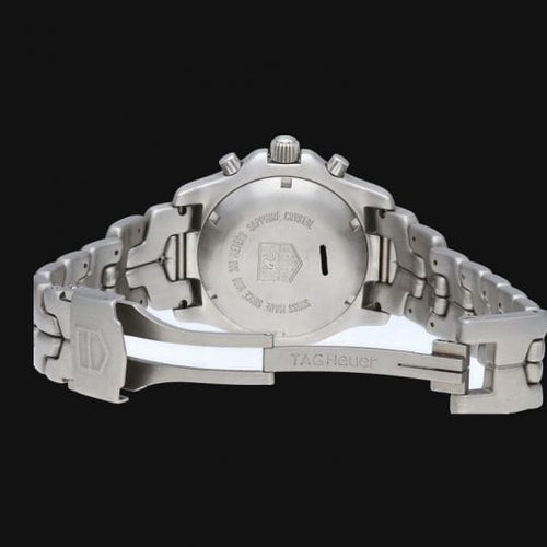 TAG Heuer Link - Montre chronographe en acier 58 Facettes MT47424