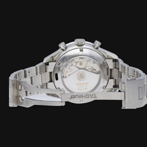 TAG Heuer Carrera - Montre Calibre 16 chronographe en acier 58 Facettes MT47426