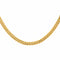 Collier maille gourmette en or jaune 58 Facettes 5416541CN