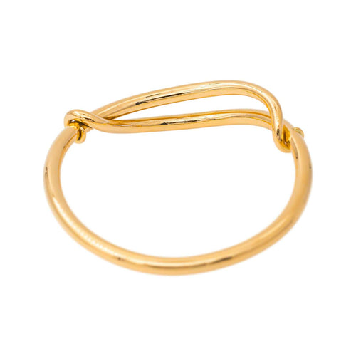 Bracelet jonc en or jaune 58 Facettes 5445226CN