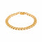 Bracelet maille gourmette en or jaune 58 Facettes 5460451CN