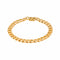 Bracelet maille gourmette en or jaune 58 Facettes 5460451CN