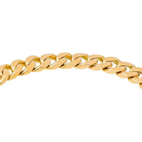 Bracelet maille gourmette en or jaune 58 Facettes 5460451CN