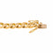 Bracelet maille gourmette en or jaune 58 Facettes 5460451CN