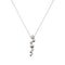 Collier maille forçat en or blanc et diamants 58 Facettes 5583862RV