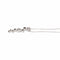 Collier maille forçat en or blanc et diamants 58 Facettes 5583862RV