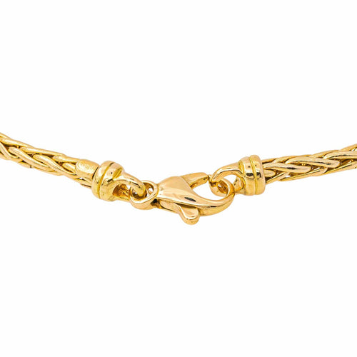 Bracelet maille Palmier en or jaune 58 Facettes 5741984CN
