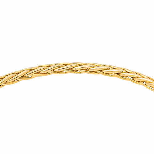 Bracelet maille Palmier en or jaune 58 Facettes 5741984CN