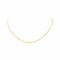 Collier maille gourmette en or jaune 58 Facettes 5743873CN