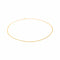 Collier maille gourmette en or jaune 58 Facettes 5743873CN