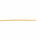 Collier maille gourmette en or jaune 58 Facettes 5743873CN