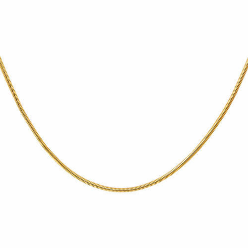 Collier maille serpent en or jaune 58 Facettes 5765889CN