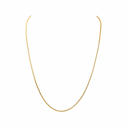 Collier maille serpent en or jaune 58 Facettes 5765889CN