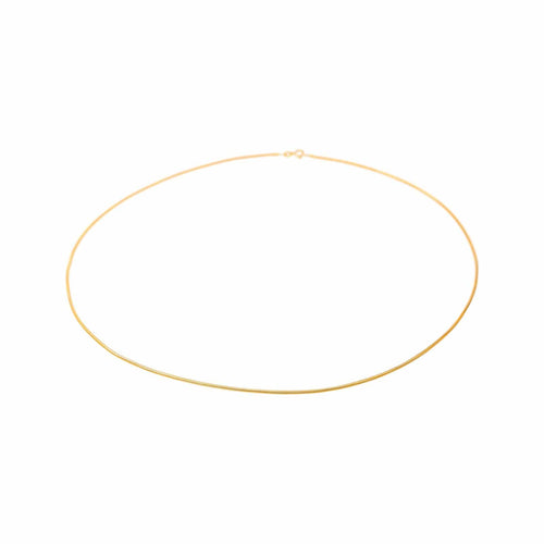 Collier maille serpent en or jaune 58 Facettes 5765889CN