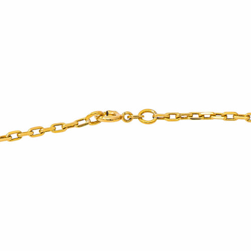 Collier maille forçat en or jaune 58 Facettes 5766177CN