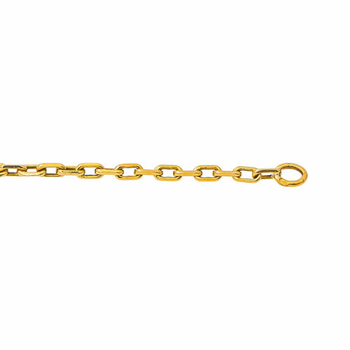 Collier maille forçat en or jaune 58 Facettes 5766177CN