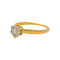 53 Marguerite - Bague en or jaune et diamants 58 Facettes 5779013CN