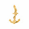 Pendentif ancre en or jaune 58 Facettes 5786557CN